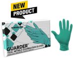   GUARDER Nitril Teal kékeszöld  púdermentes kesztyű 3,4g - M  -100db (Előrendelhető)