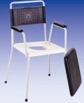 Tusoló- Wc szék, fix lábú (HCDA)