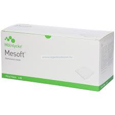 Mölnlycke Mesoft 7,5 x 7,5 cm 4r 5db csomagolt 150db