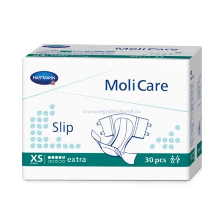 Hartmann MoliCare Slip extra XS (1123 ml) inkontinencia pelenka 30db (Utolsó darabos akció!)