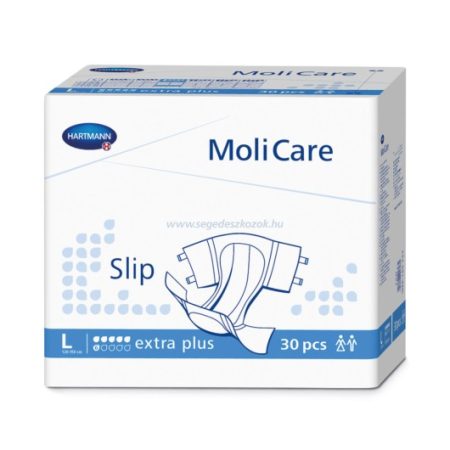 Hartmann MoliCare Slip extra plus L (2283 ml) inkontinencia pelenka 30db