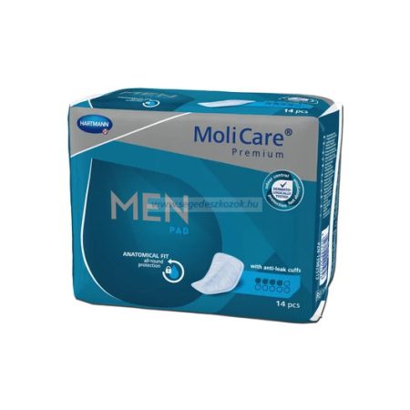Hartmann Molicare Prémium Men pad 4 cseppes 14db 