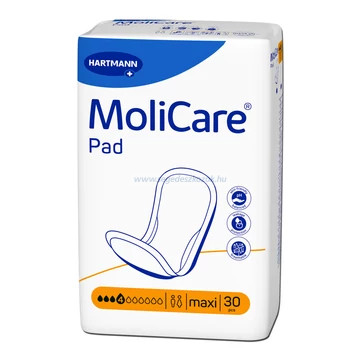 Hartmann Molicare pad maxi 4 cseppes (849 ml) 30db Hartmann Molicare pad maxi 4 cseppes (849 ml) 30db