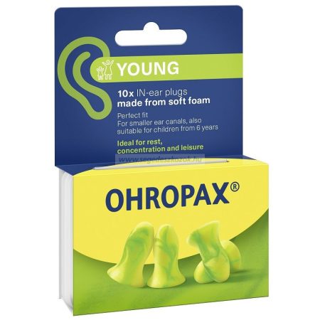 Ohropax Young füldugó 10db (5 pár)