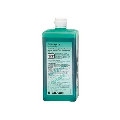 B.Braun Softasept N bőrfertőtlenítő 1000 ml (színtelen) (Utolsó dobozos akció!)