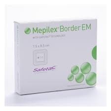 Mölnlycke Mepilex Border EM 12,5 x 12,5 cm 1db (Utolsó darabos akció!) Lejárat: 2025.01.