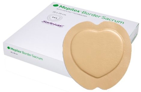 Mölnlycke Mepilex Border Sacrum 22 x 25 cm 5db Mölnlycke Mepilex Border Sacrum 22 x 25 cm 5db