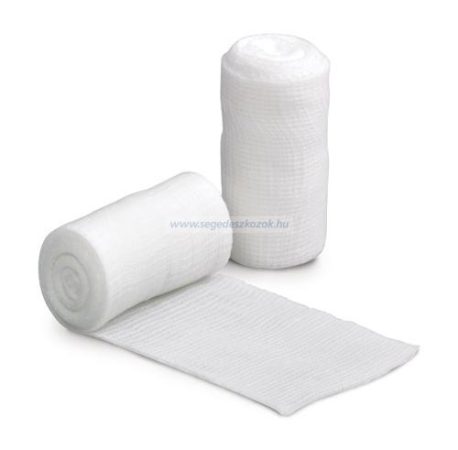 BSW Med Rugalmas pólya (ritka szövésű) 12 cm x 5 m (nem csomagolt)