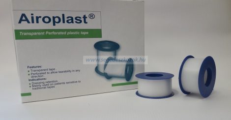 BSW Med Airoplast légáteresztő ragtapasz 2,5x914cm 24db