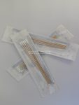   BSW Med Müanyag vattapálca 15cm hosszú 5mm fejjel - steril (6db/csomag)