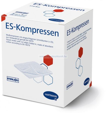 Hartmann ES-Kompressen, steril, 8 rétegű 7,5x7,5 cm  (25*2db)
