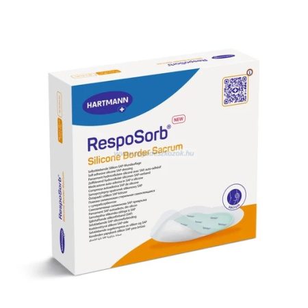 Hartmann RespoSorb Silicone Border Sacrum 18x18cm 3db