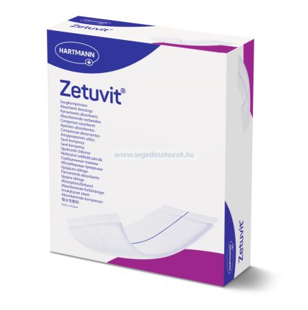 Hartmann Zetuvit nem steril sebpárna 10x10 cm 30db Hartmann Zetuvit nem steril sebpárna 10x10 cm 30db