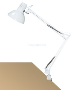 Rábalux Arno asztali (satus) lámpa /fehér/