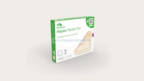 Mölnlycke Mepilex Border Flex 10x10cm 1db (Utolsó darabos akció!) Lejárat: 2024.12.