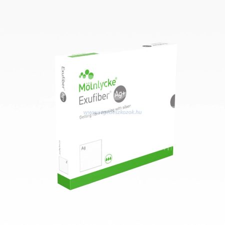 Mölnlycke Exufiber Ag+ 15 x 15 cm 10db (Előrendelhető)