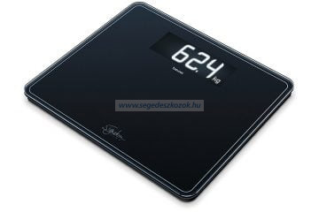BEURER GS 410 SIGNATURE LINE Üveg személymérleg (fekete)