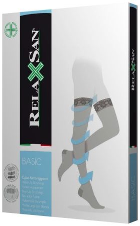 RelaxSan 140 den Csipkés Combfix 18-22 mmHg (870) 3-as méret testszínű (Utolsó darabos akció!) 