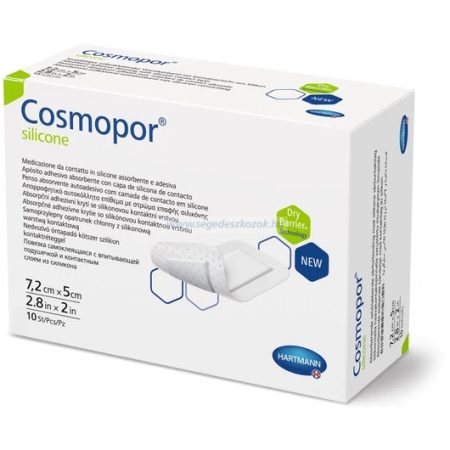 Hartmann Cosmopor szilikon szigetkötszer 7,2x5cm 25db