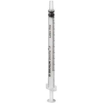 B.Braun Omnifix-F Solo Luer 1 ml eh. fecskendő (Előrendelhető)