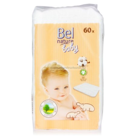 Hartmann Bel Nature Baby száraz törlőkendő 60db