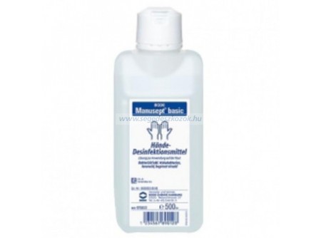 Hartmann Manusept Basic 500ml, etanol alapú kézfertőtlenítőszer 1db  (Előrendelhető) 