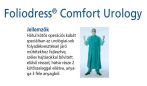   Hartmann Foliodress műtéti kabát Comfort Urologia, krepp+törlővel XL 28db