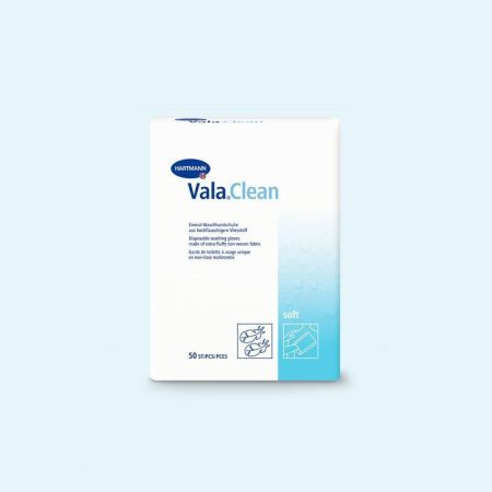 Hartmann Vala Clean soft egyszer használatos mosdatókesztyű 50db