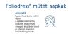 Hartmann Foliodress műtéti sapka Apart Comfort nst. 100db (Előrendelhető)
