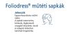 Hartmann Foliodress nem steril műtéti körgumis sapka Universal Comfort  100db (Előrendelhető)