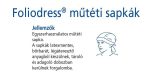 Hartmann Foliodress műtéti sapka Bandana Comfort 100db