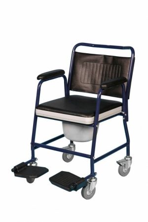 B-4021-G Gördíthető szobai WC műanyag ülőkével