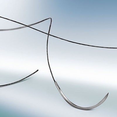 B.Braun Supramid fekete 4/0 (1,5)  45 cm DS24 tűvel