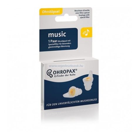 Ohropax Music füldugó 2db (1pár)