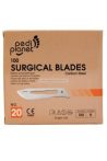   Pedi Planet pedikűr szikepenge 20-as méret - 100db (Utolsó darabos akció!)