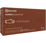   MERCATOR comfort púdermentes latex vizsgálókesztyű M 100db