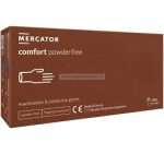   MERCATOR comfort púdermentes latex vizsgálókesztyű L 100db