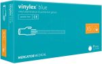   MERCATOR vinylex blue vinil púdermentes vizsgálókesztyű XS 100db