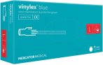   MERCATOR vinylex blue vinil púdermentes vizsgálókesztyű L 100db