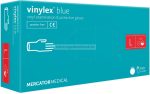   MERCATOR vinylex blue vinil púdermentes vizsgálókesztyű L 100db