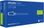   MERCATOR nitrylex basic blue orvosi púdermentes, nitril kesztyű S 200db