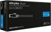 MERCATOR nitrylex black púdermentes nitril kesztyű M 100db - Fekete gumikesztyű MERCATOR nitrylex black púdermentes nitril kesztyű M 100db - Fekete gumikesztyű