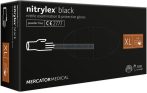   MERCATOR nitrylex black púdermentes nitril kesztyű XL 100db