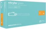  MERCATOR nitrylex green púdermentes kesztyű XS 100db (Előrendelhető)