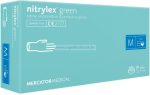   MERCATOR nitrylex green púdermentes kesztyű M 100db (Előrendelhető)
