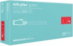   MERCATOR nitrylex green púdermentes kesztyű L 100db (Előrendelhető)