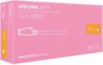 MERCATOR nitrylex pink púdermentes nitril kesztyű XS 100db