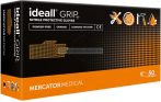   MERCATOR Ideall grip+ orange nitril, púdermentes, teljes felületén textúrált, narancssárga kesztyű XL 50db