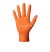 MERCATOR Ideall grip+ orange nitril, púdermentes, teljes felületén textúrált, narancssárga kesztyű XL 50db