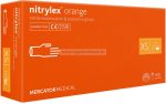   MERCATOR nitrylex orange orvosi púdermentes nitril kesztyű XS 100db